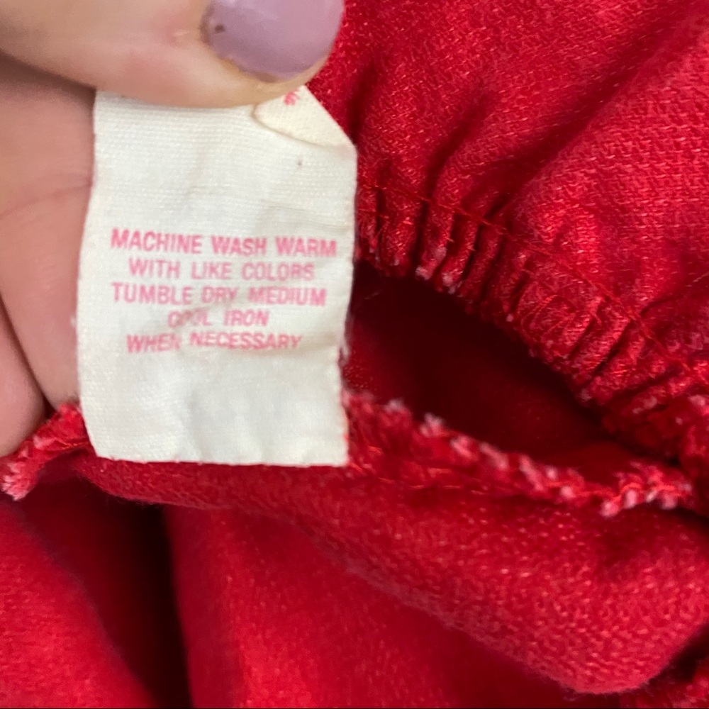 Vintage Evy Of California Baby Dress Size 12 Month - Picture 10 of 10